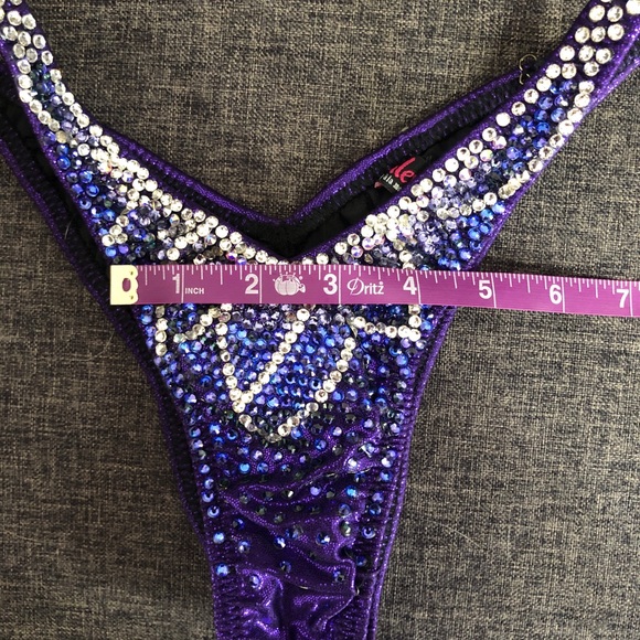 Purple Saleyla Fully stoned Figure Suit - Picture 9 of 10